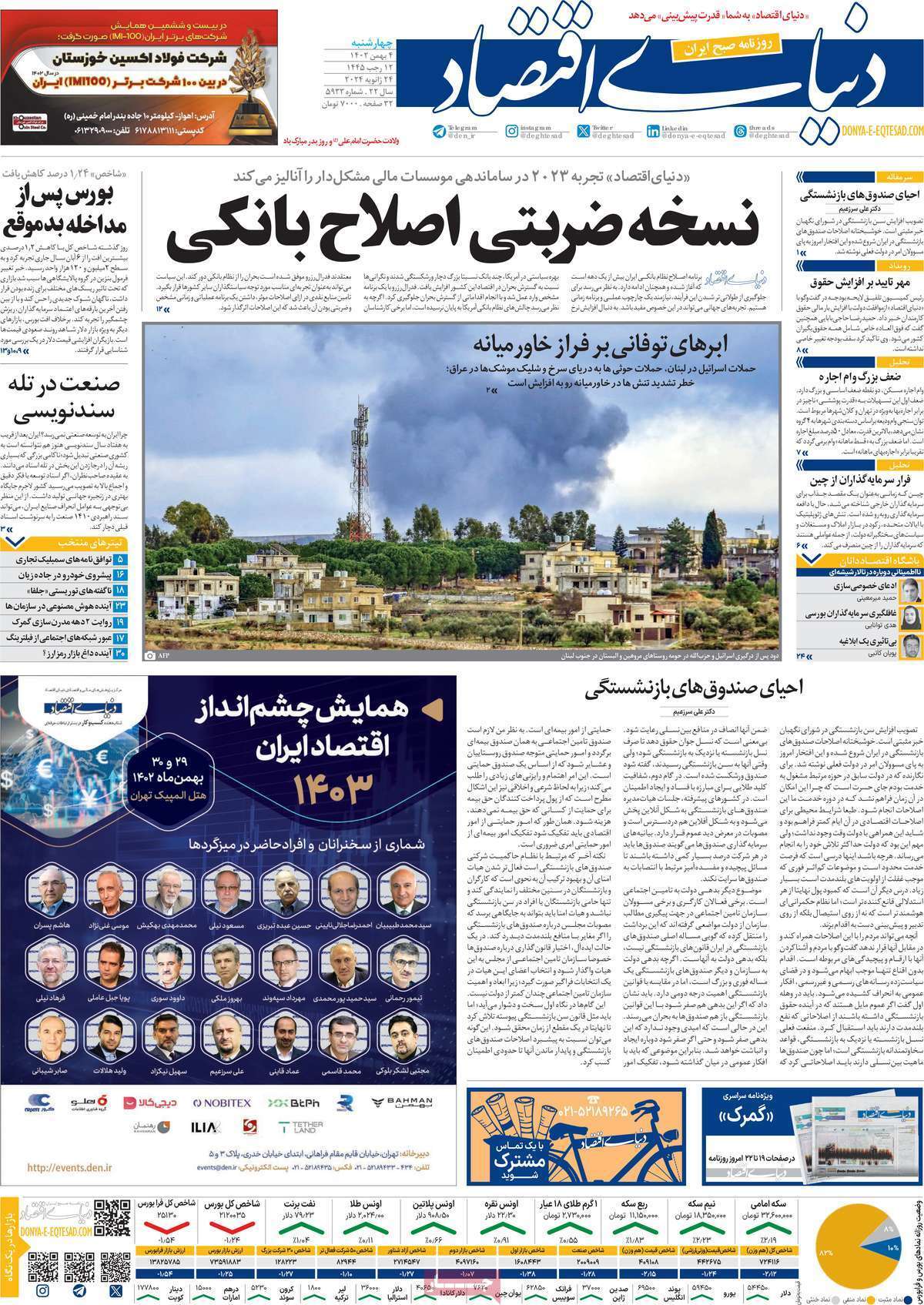 روزنامه دنیای اقتصاد روزنامه دنیای اقتصاد