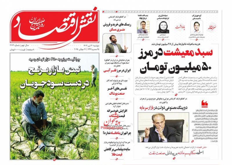 نقش اقتصاد نقش اقتصاد